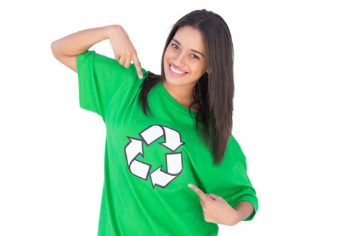 Eco-friendly waste removal vehicles